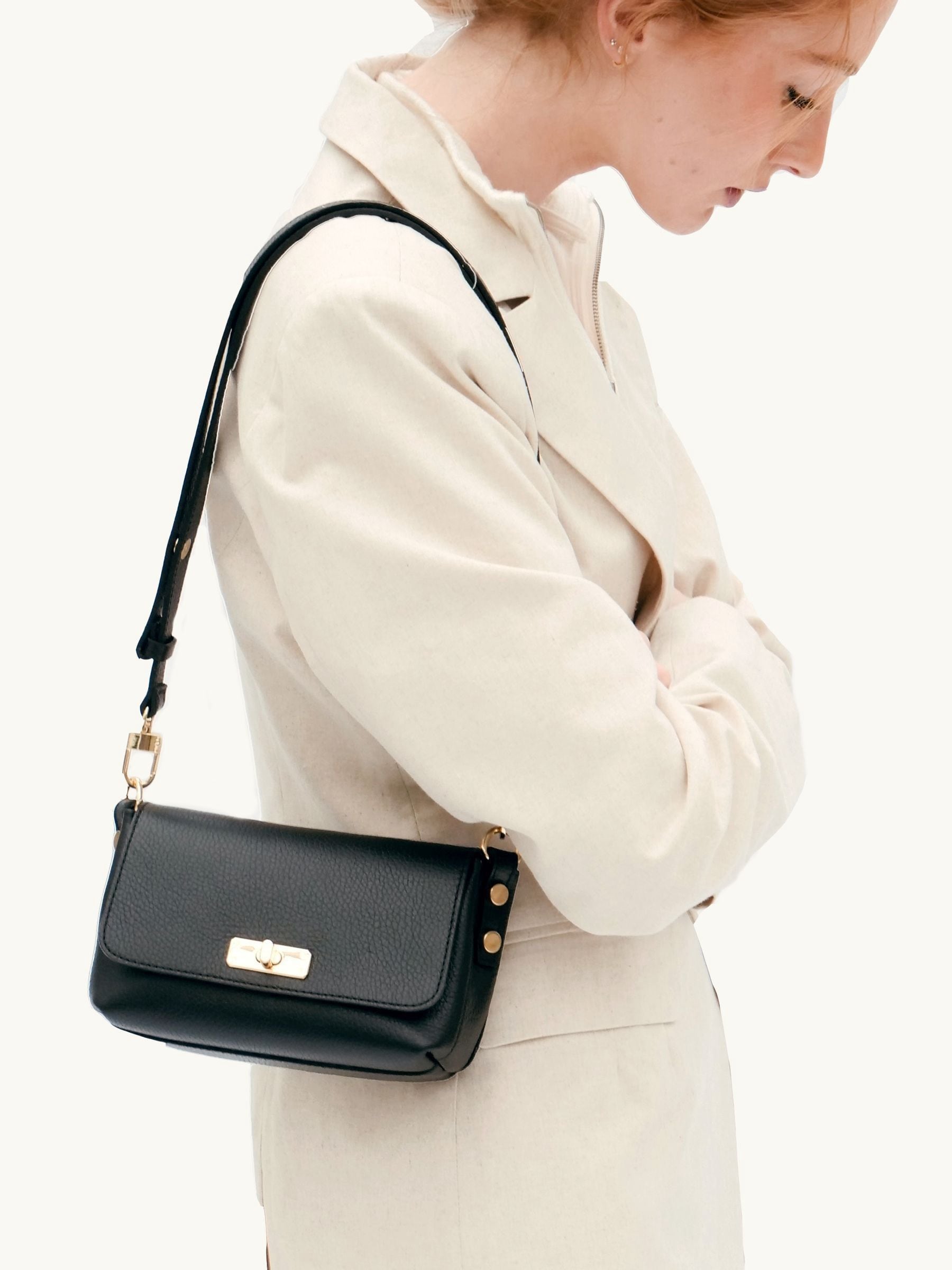 Apatchy Black The Maisie Leather Bag