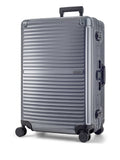 Rock Axel large metallic suitcase - British product