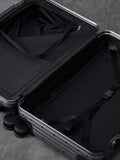 Rock Axel large metallic suitcase - British product