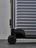 Rock Axel large metallic suitcase - British product