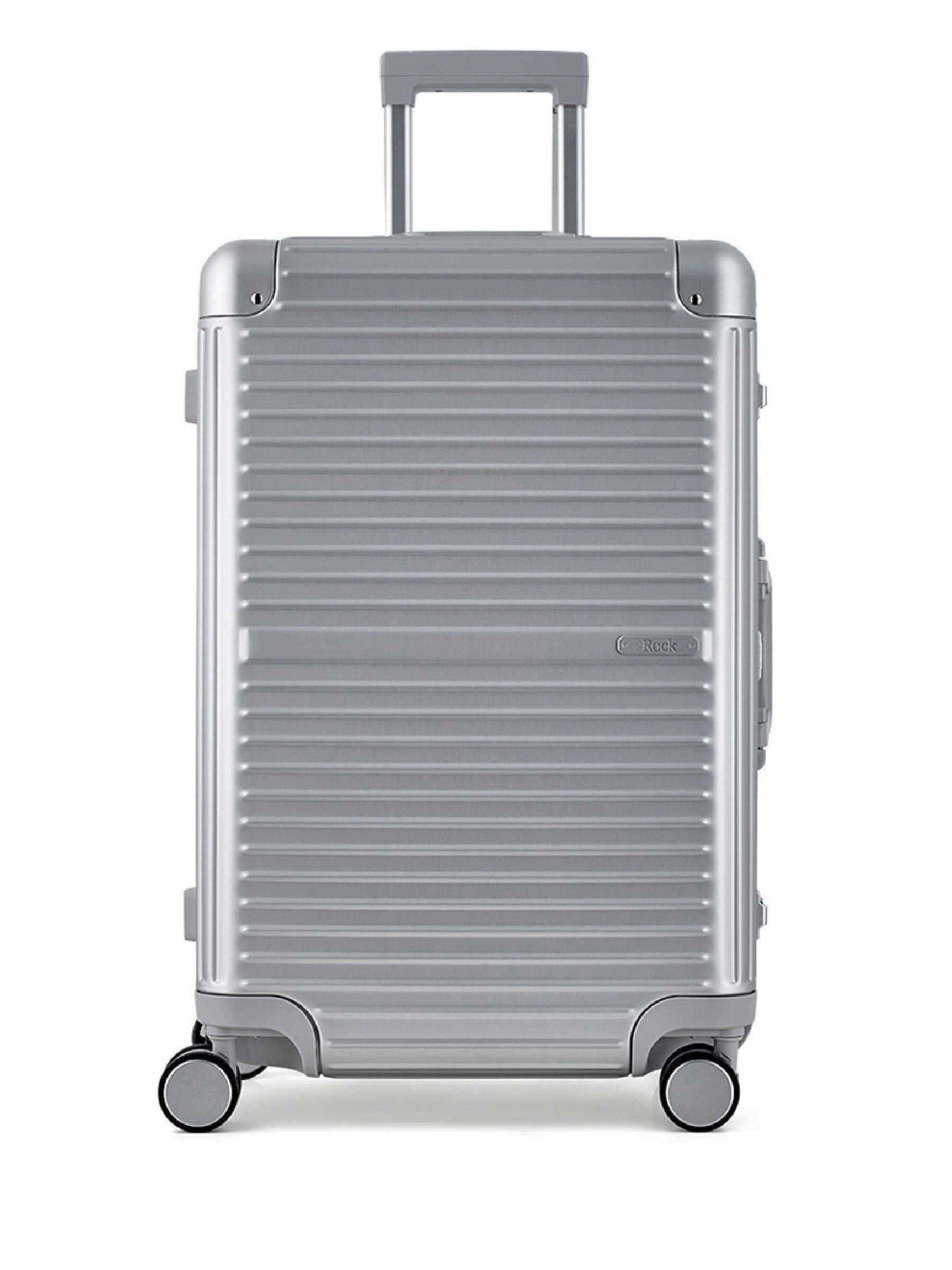 Rock Luggage Silver Axel Medium Suitcase