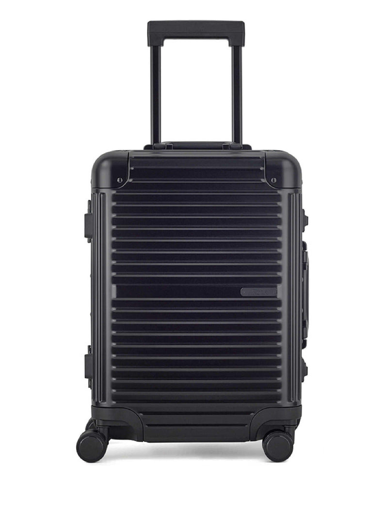 Rock Luggage Black Axel Cabin Suitcase