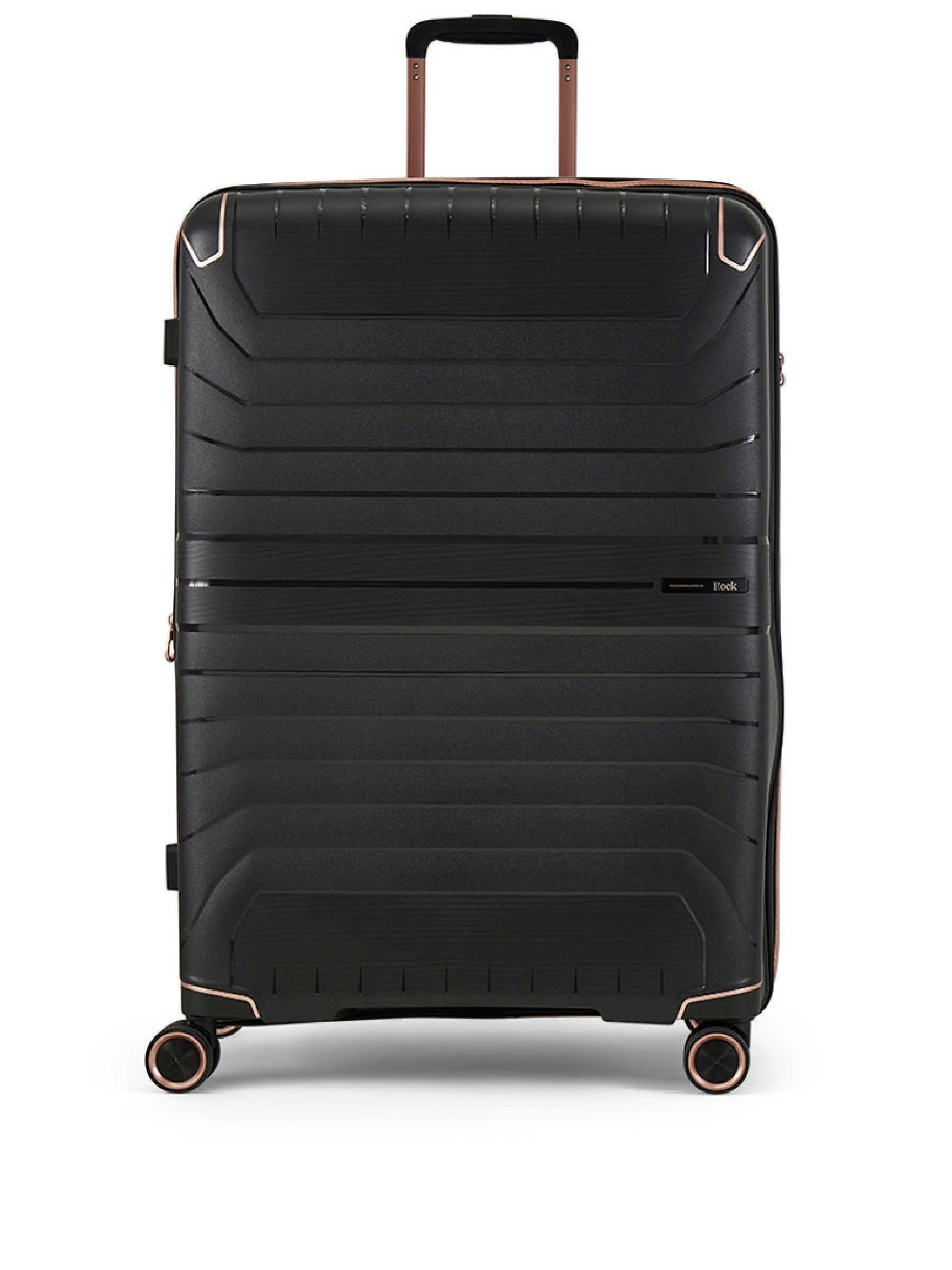 Rock Luggage Black Astrid Large Suitcase