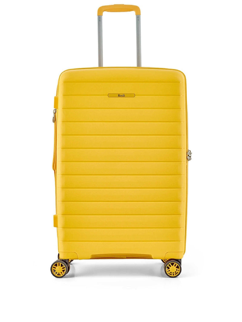 Rock Luggage Yellow Palma Medium Suitcase
