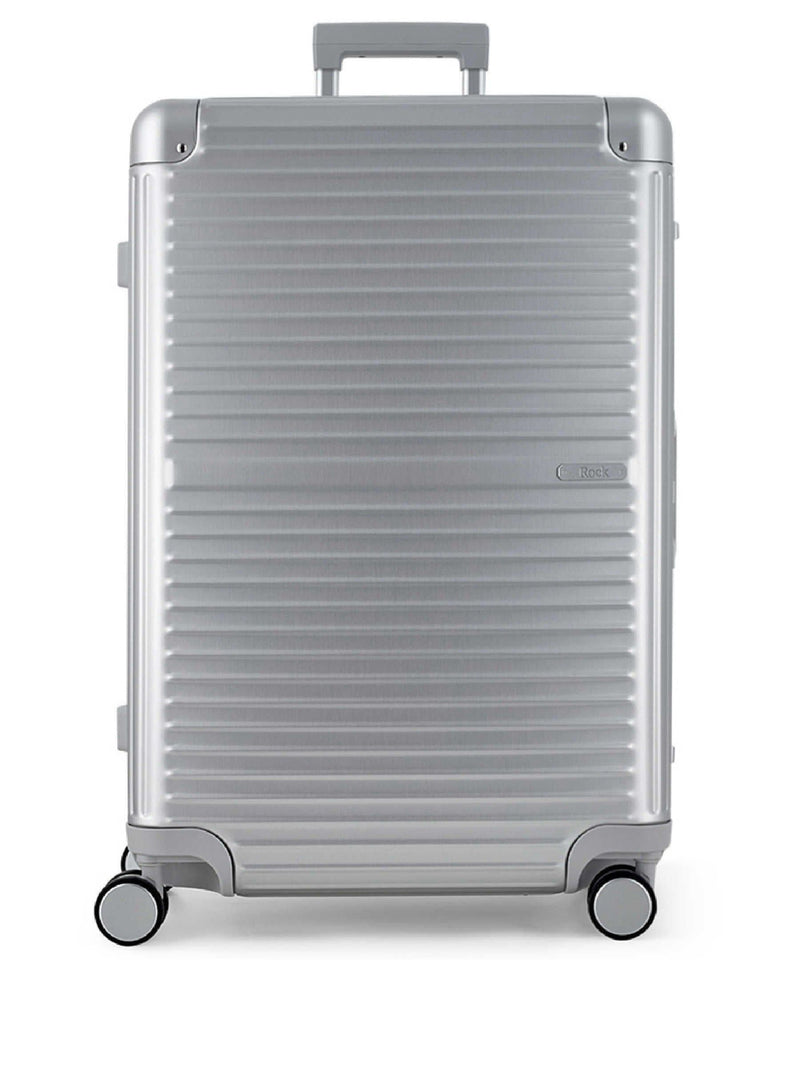 Rock Luggage Silver Axel Large Suitcase