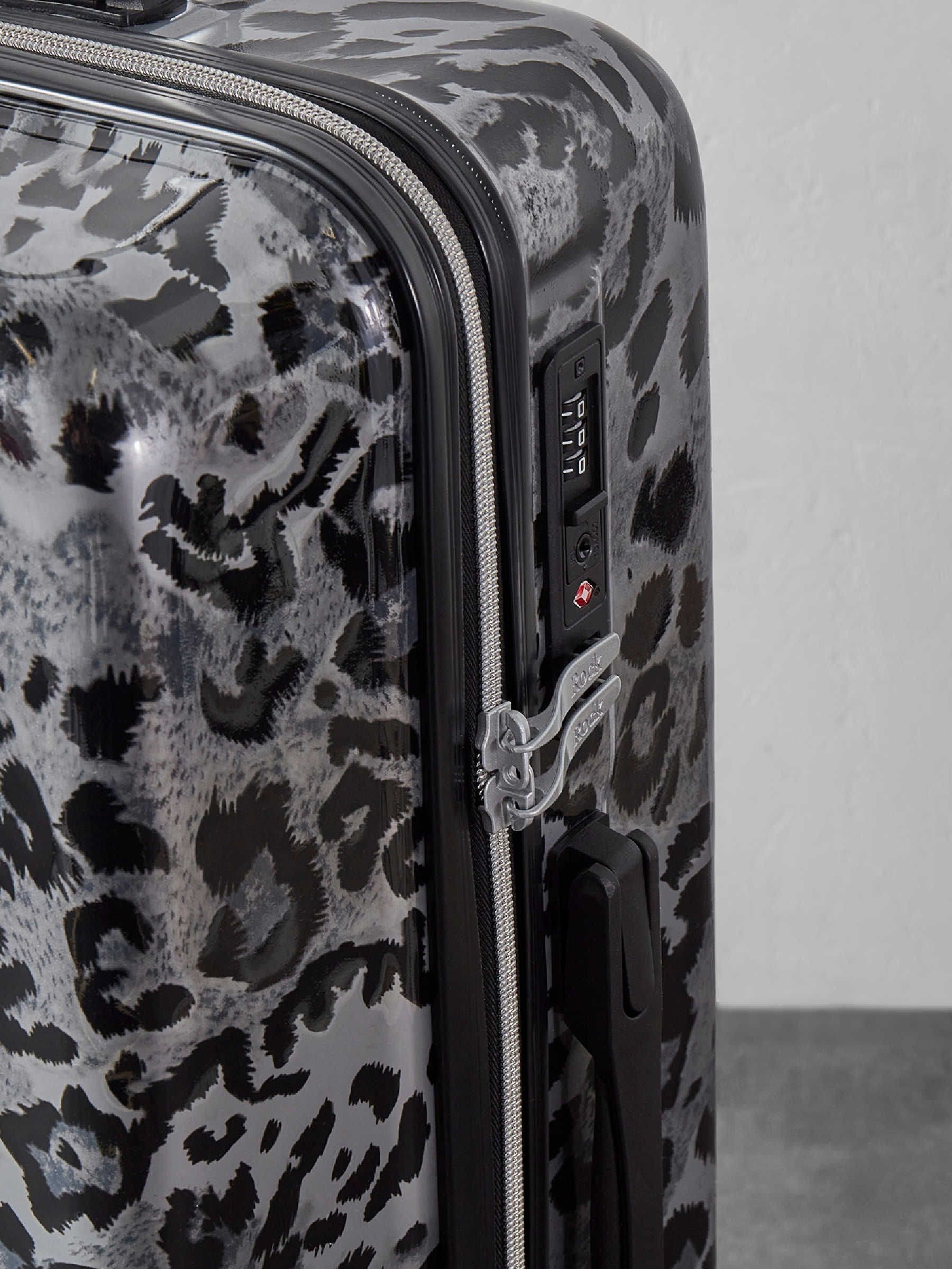 Rock snow leopard cabin suitcase 55cm, UK version