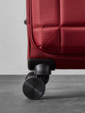 Rock red Tokyo cabin suitcase, lightweight British luggage brand