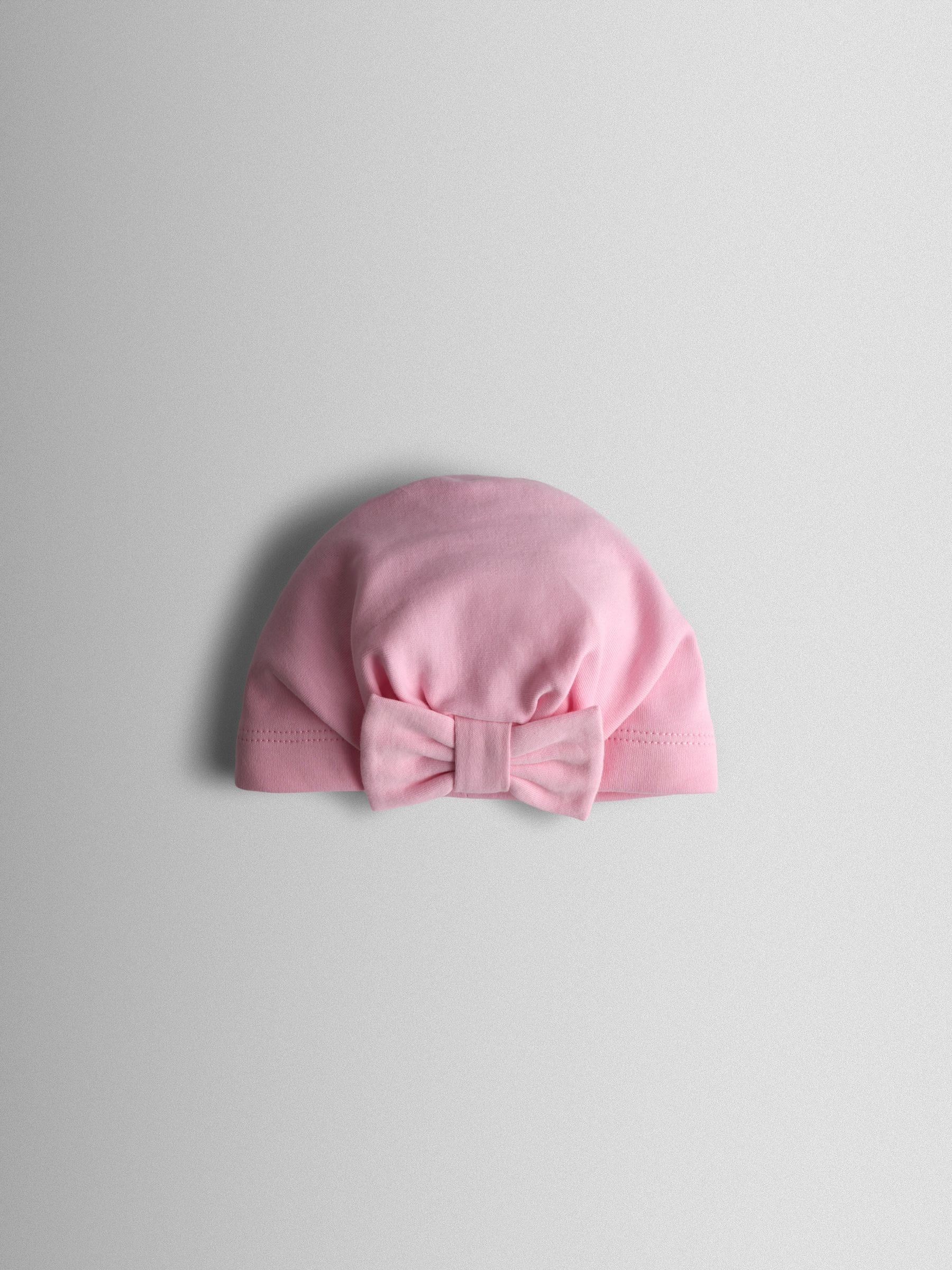 JoJo Maman Bebe cream heart embroidered turbans 2-pack - British product
