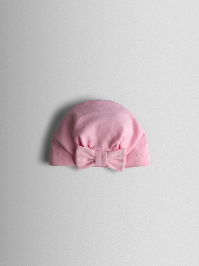 JoJo Maman Bebe cream heart embroidered turbans 2-pack - British product
