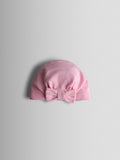 JoJo Maman Bebe cream heart embroidered turbans 2-pack - British product