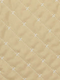 Paoletti champagne Henley pin-cord bedspread, imported from the UK