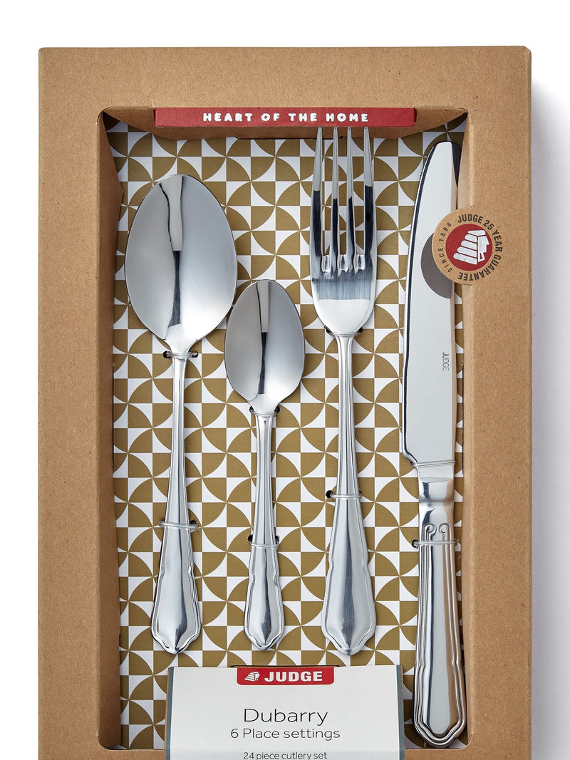 Judge Dubarry cutlery set 24 piece (British brand)
