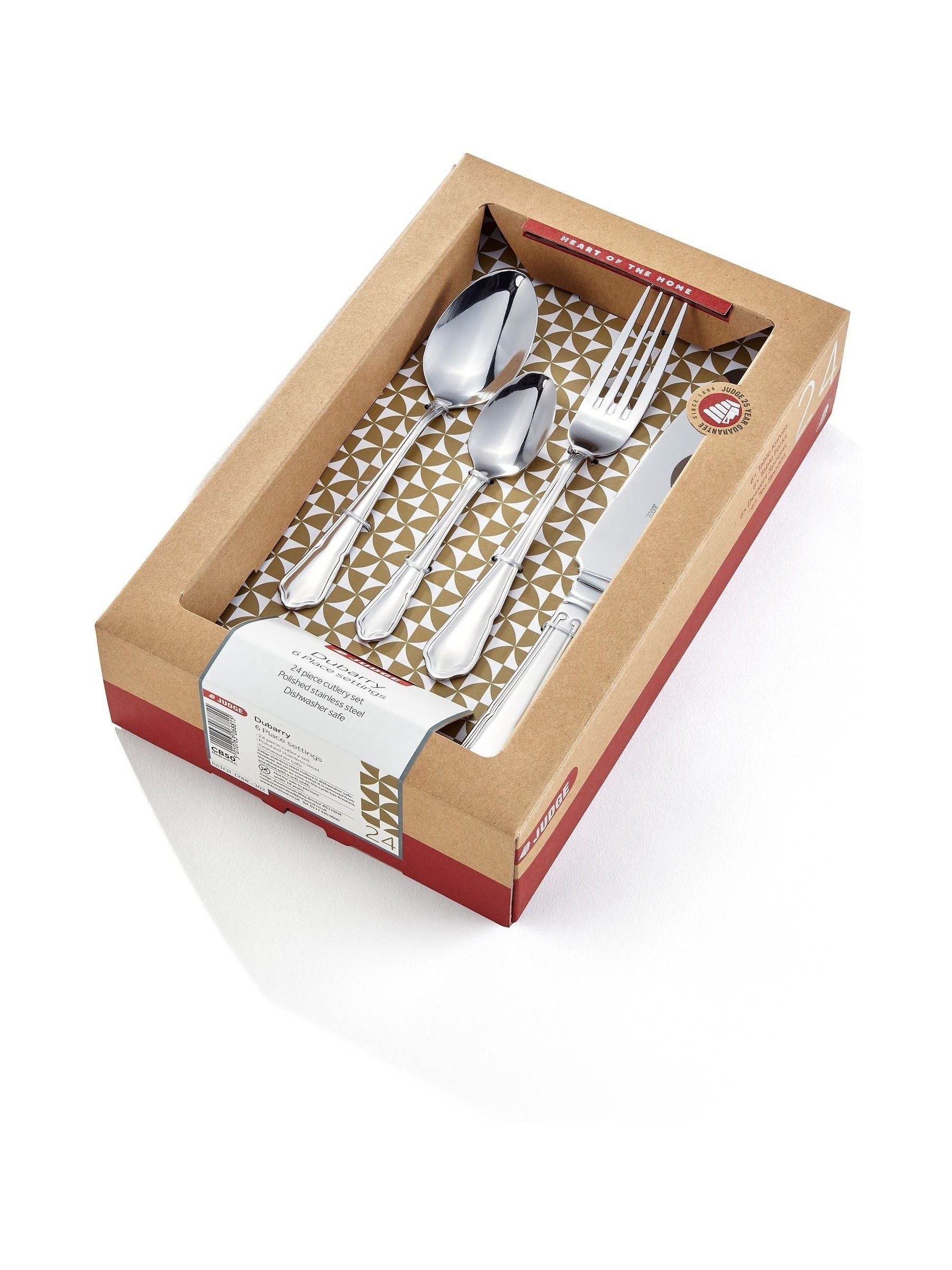 Judge Dubarry cutlery set 24 piece (British brand)