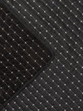 Paoletti Black Henley Pin-Cord Bedspread