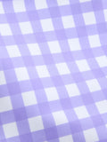 JoJo Maman Bébé Lilac Gingham UV swim hat, UK version