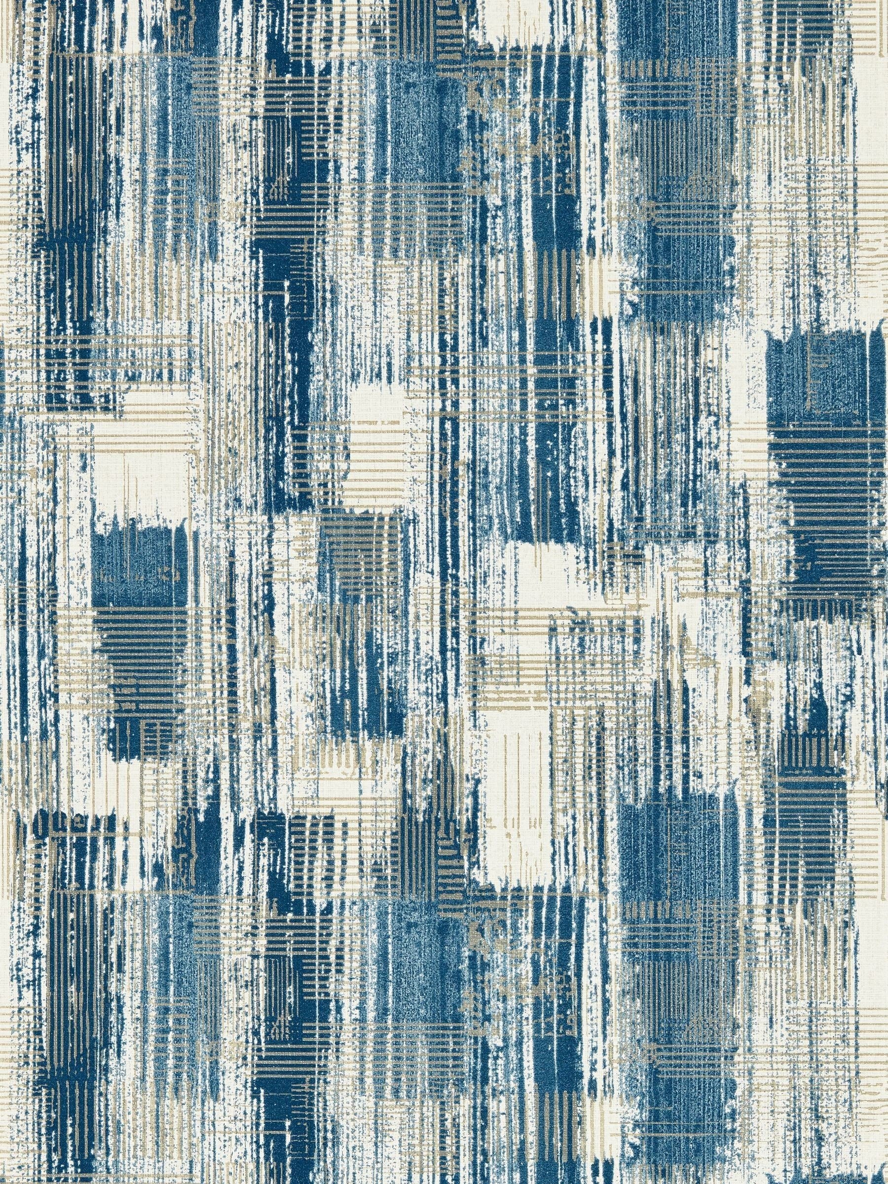 Clarke and Clarke Ink Kazimir Metropolitan 10M Wallpaper