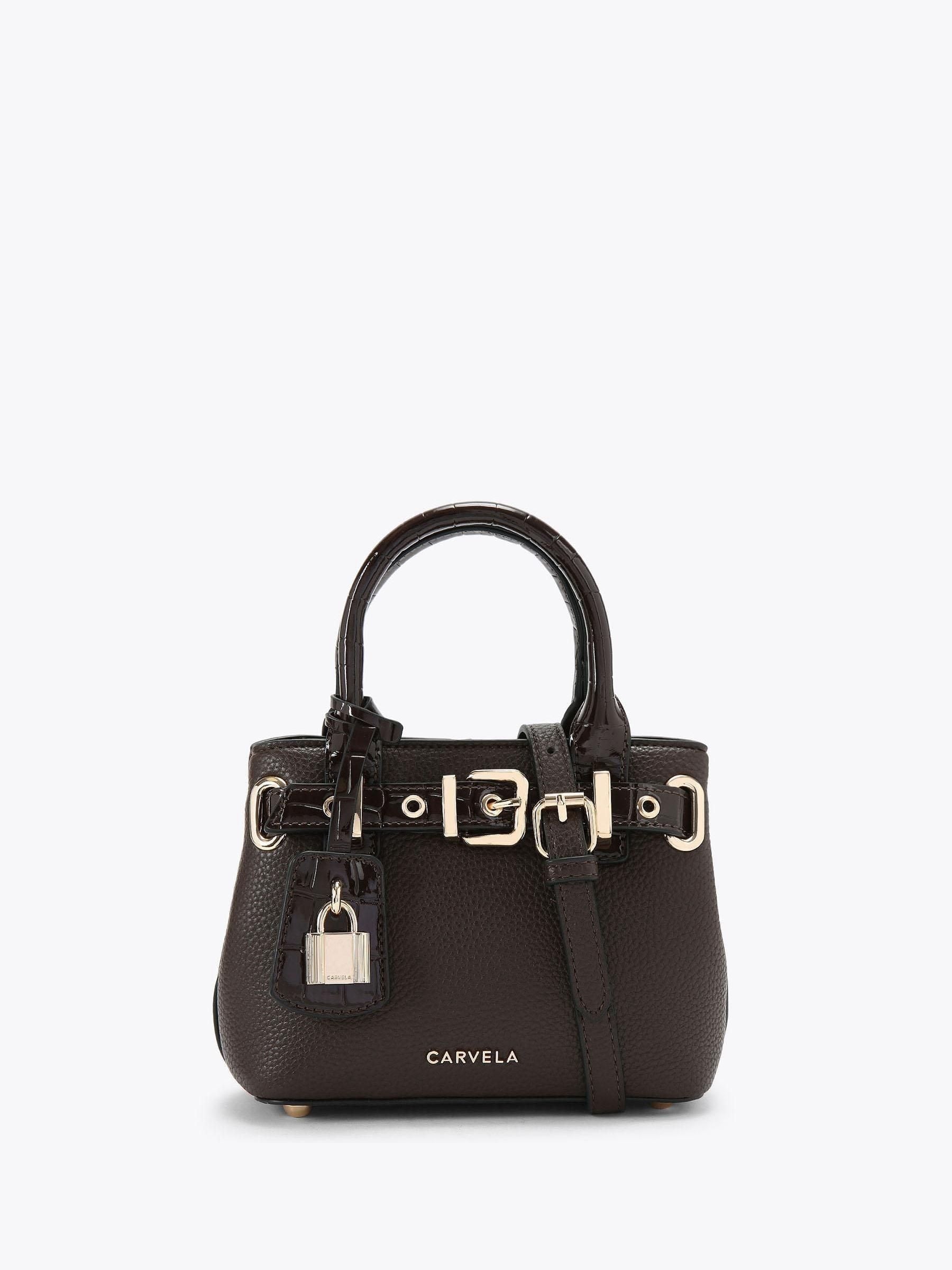 Carvela Brown Maria Micro Belt Bag - British product