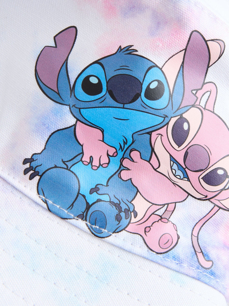 Lilo & Stitch bucket hat for kids in tie-dye effect cotton, imported from the UK