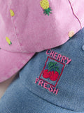 Pink Fruit Blue Cherry caps 2 pack, imported from the UK