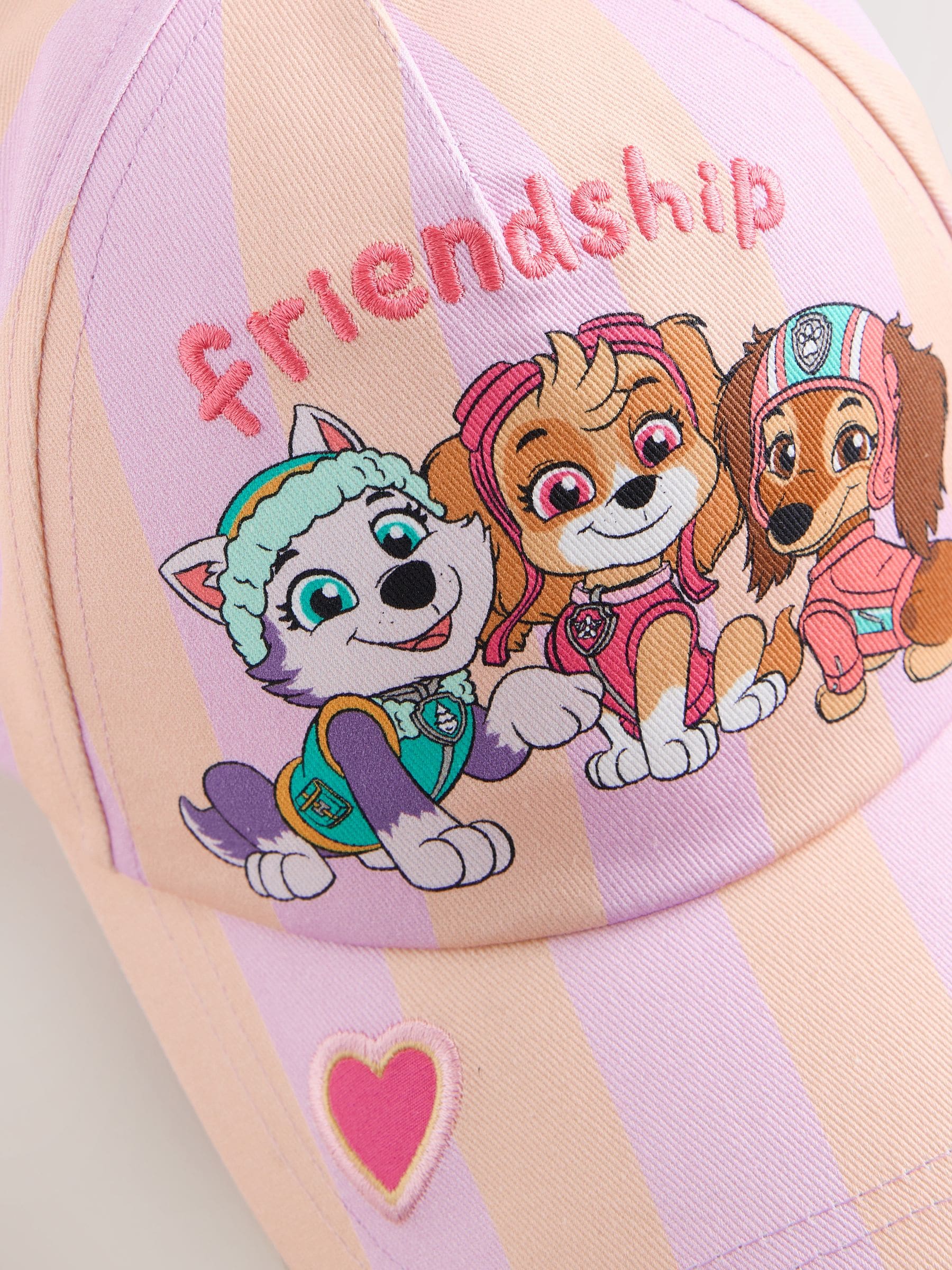 Paw Patrol stripe cap 1-10 years cotton adjustable (British brand)