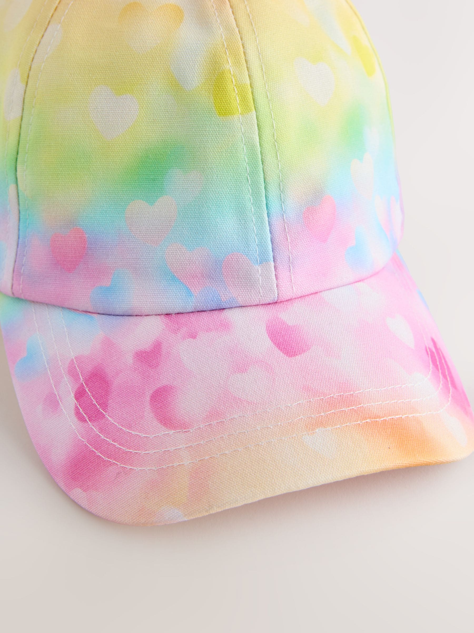 Pink purple pattern cap for kids, UK version