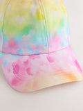 Pink purple pattern cap for kids, UK version