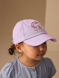 Lilac purple unicorn cap for children 1-16 years (British brand)