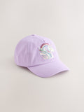 Lilac purple unicorn cap for children 1-16 years (British brand)