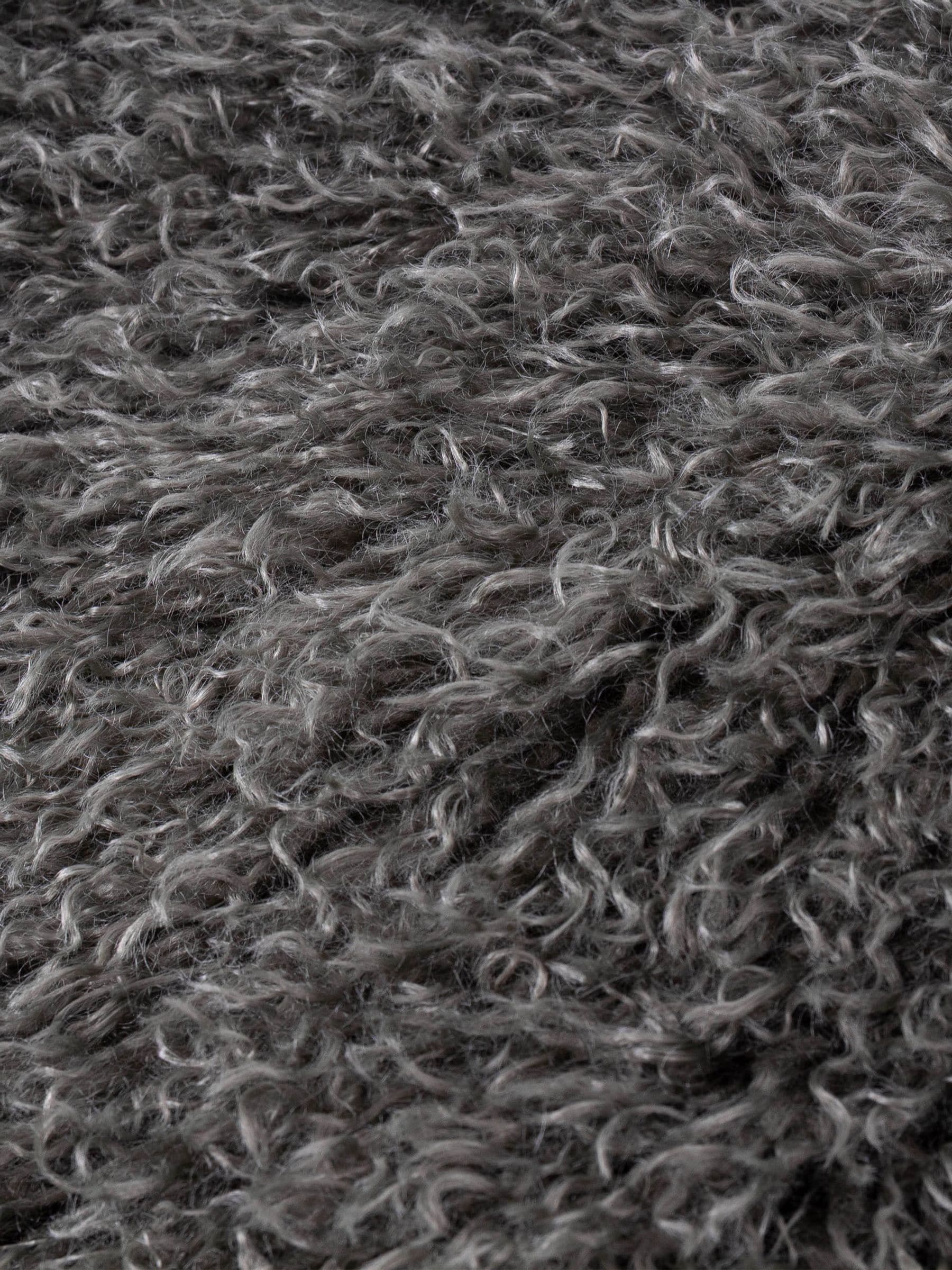 Furn Grey Rowan Faux Fur Throw 175x130cm - British product