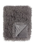 Furn Grey Rowan Faux Fur Throw 175x130cm - British product