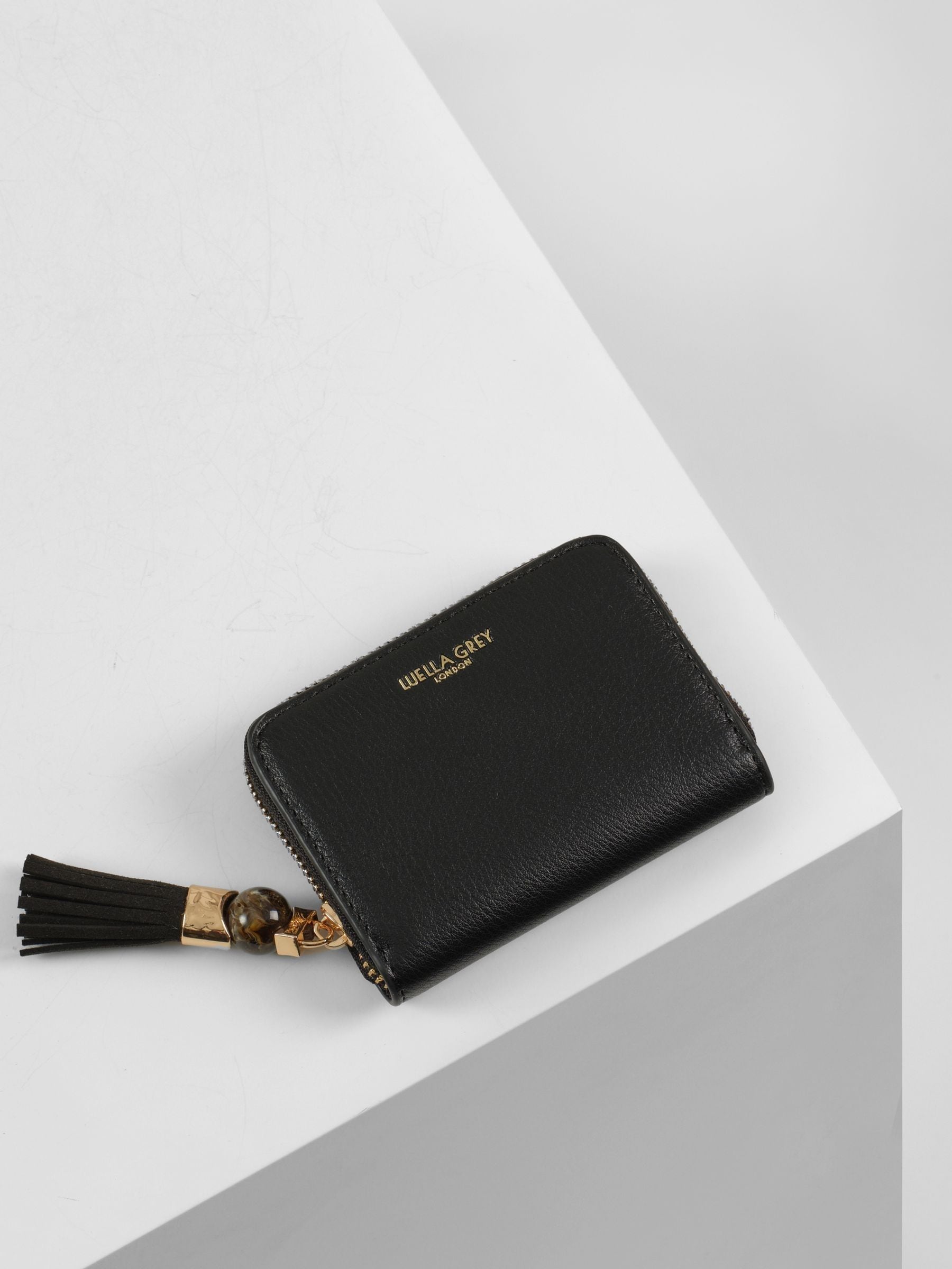 Luella Grey Maeve small tassel purse, imported from the UK