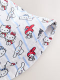 Hello Kitty bucket hat white blue red (British brand)