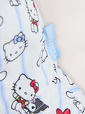 Hello Kitty bucket hat white blue red (British brand)
