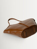 Hereu Studio Light Brown Calella Leather Tote Bag