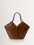 Hereu Studio Light Brown Calella Leather Tote Bag