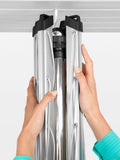 Brabantia Topspinner rotary dryer metallic grey 60m, UK version