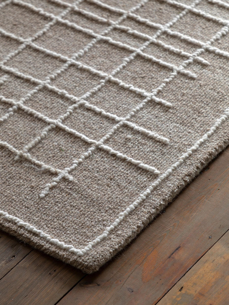 Gallery Home Dakota tufted rug taupe 200x290cm, UK version