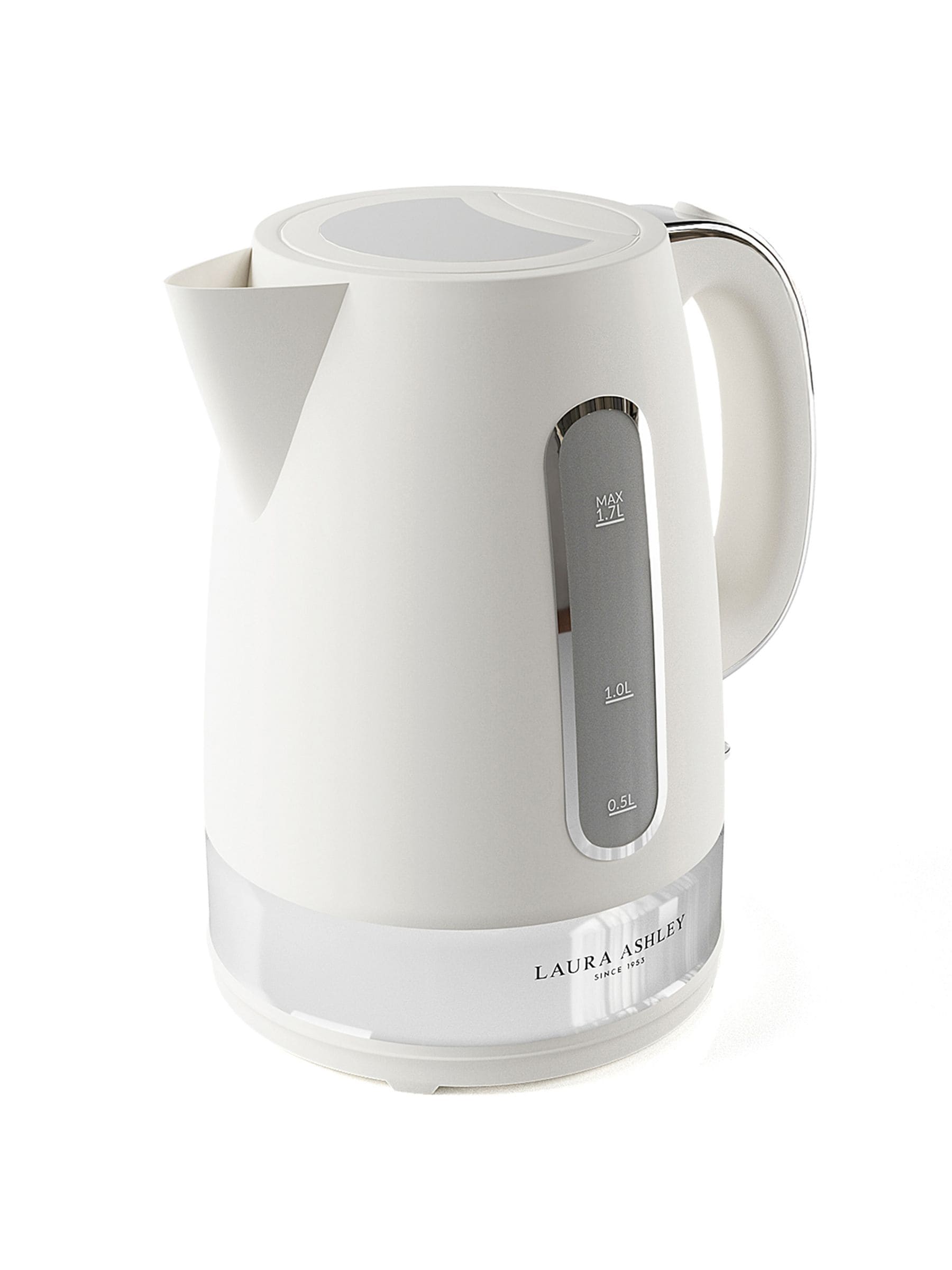 Laura Ashley Cotton White jug kettle 1.7L, imported from the UK