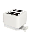 Laura Ashley toaster Cotton White 4 slice - British product