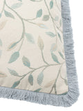 Voyage Maison duck egg jacquard cushion 50cm (British brand)