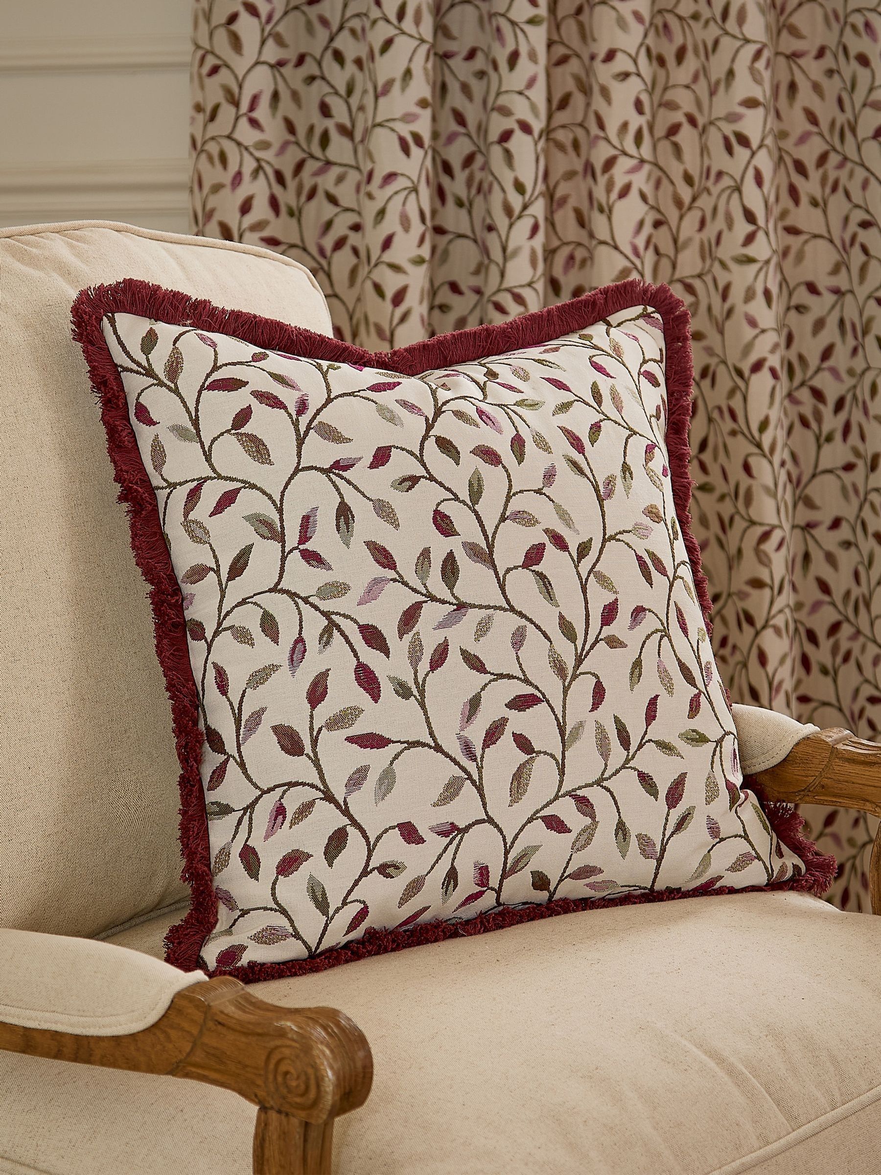 Voyage Maison Damson Cervino Woven Jaquard Cushion
