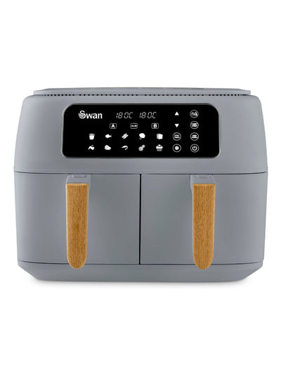 Swan Grau Nordic Duo 13-in-1 Heißluftfritteuse EINS