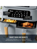 Swan Grey Nordic Duo 13-in-1 Air Fryer ONE (British brand)