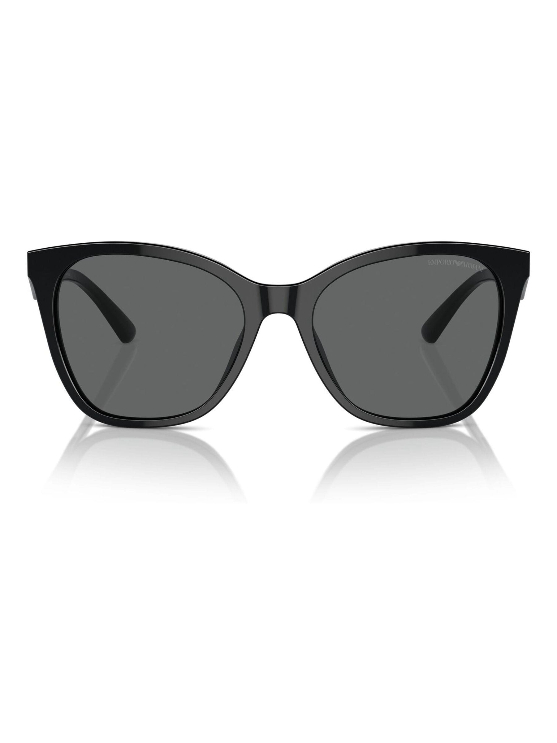 Emporio Armani Black Butterfly Sunglasses (British brand)