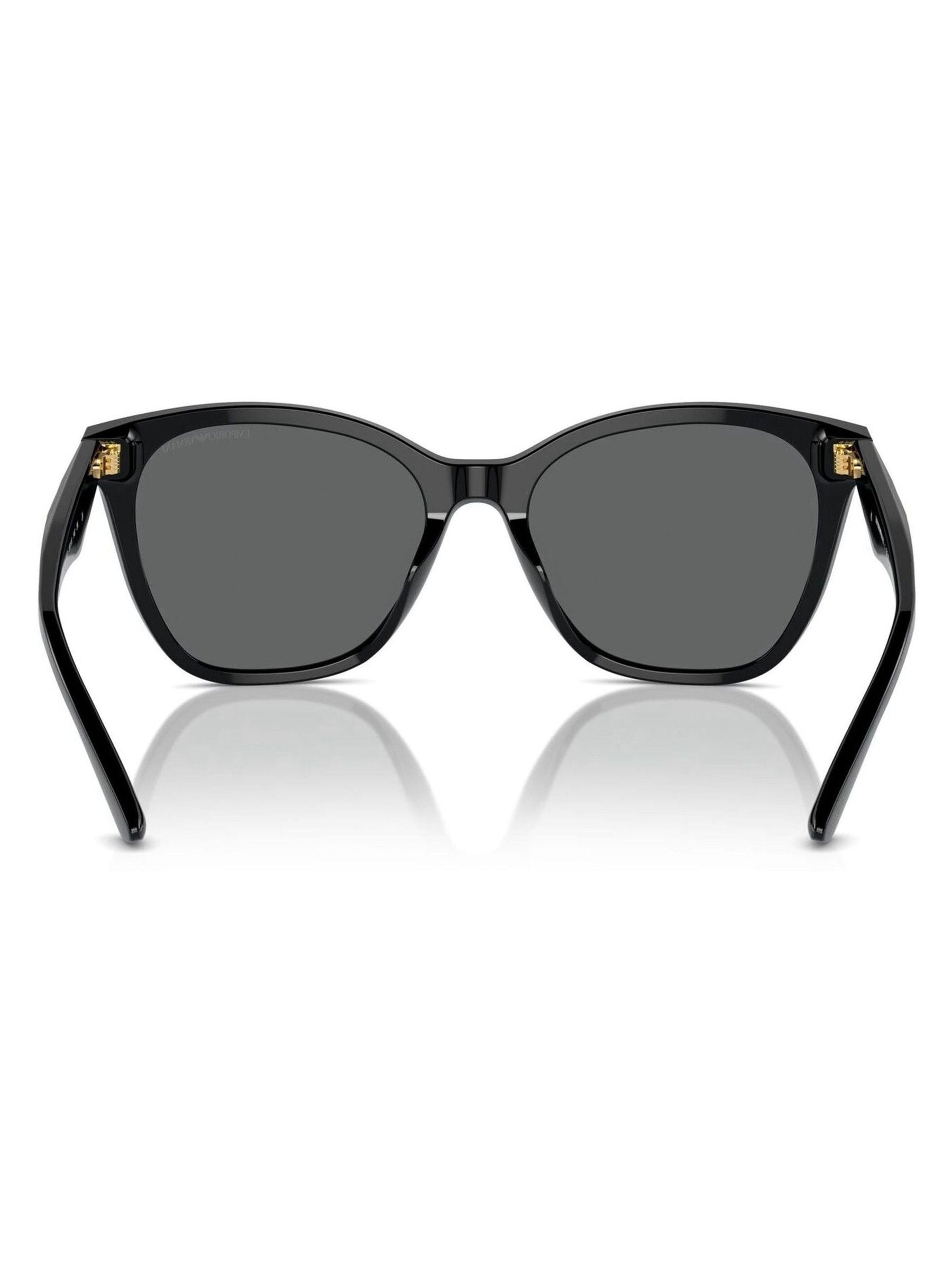 Emporio Armani Black Butterfly Sunglasses (British brand)
