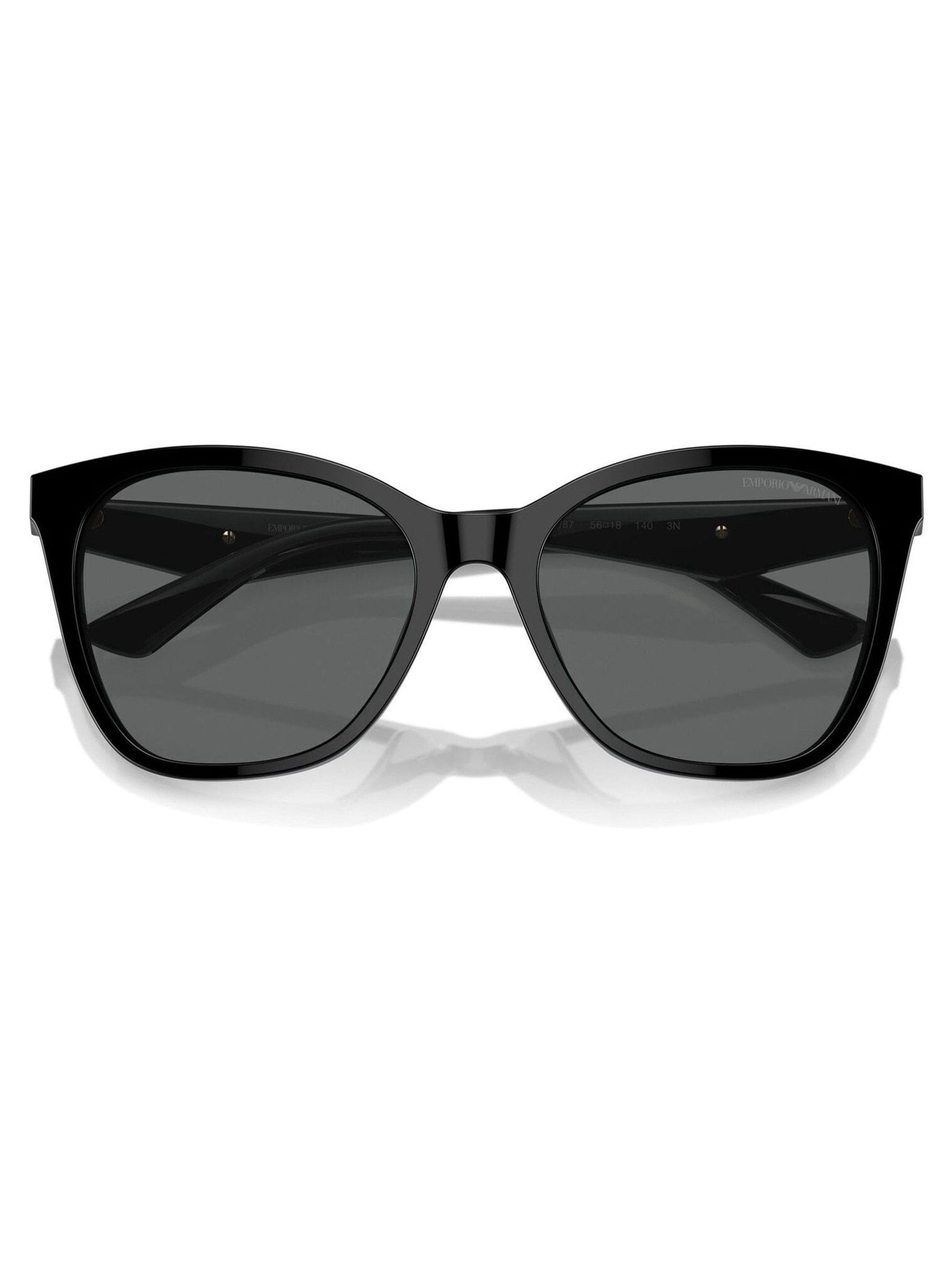 Emporio Armani Black Butterfly Sunglasses (British brand)