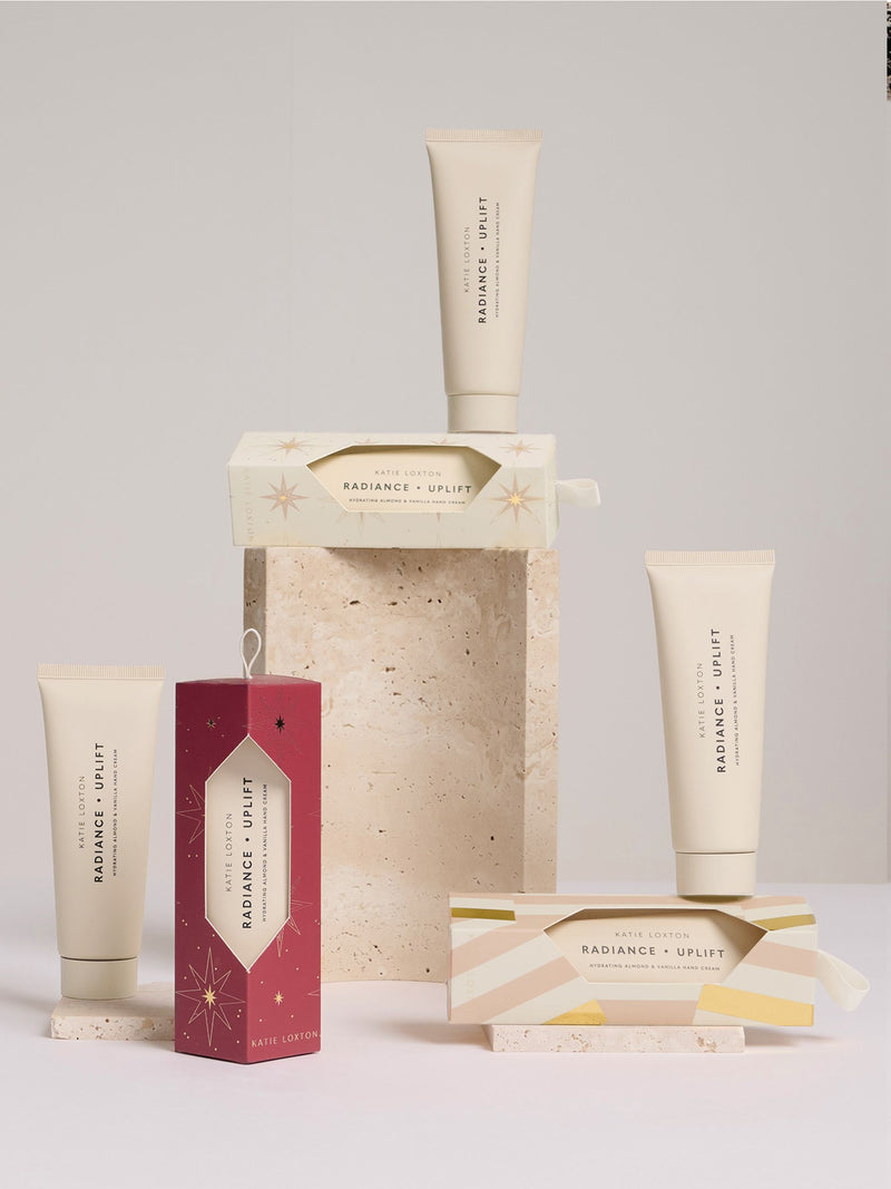 Katie Loxton Star Print Almond and Vanilla Scent hand cream, UK version