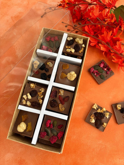 Next The Gourmet Chocolate Pizza Co Delicious Fruit & Nut Milk Chocolate Mendiants- Buy online at McGrocer