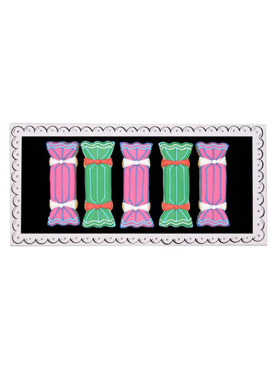 Next Biscuiteers Hand-Iced Chrsitmas Crackers Letterbox Gift- Buy online at McGrocer