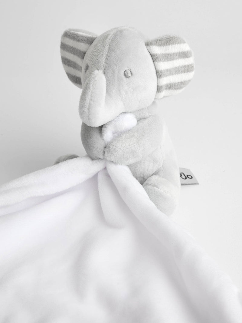 JoJo Maman Bébé elephant plush comforter - British product